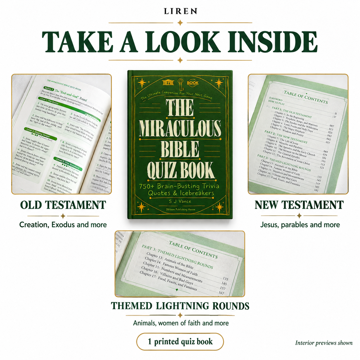 LIREN™ — Bible Quiz Book