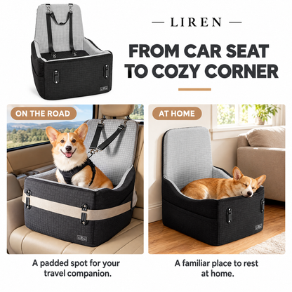 LIREN™ — CozyRide Dog Car Seat