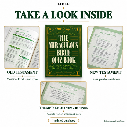 LIREN™ — Bible Quiz Book